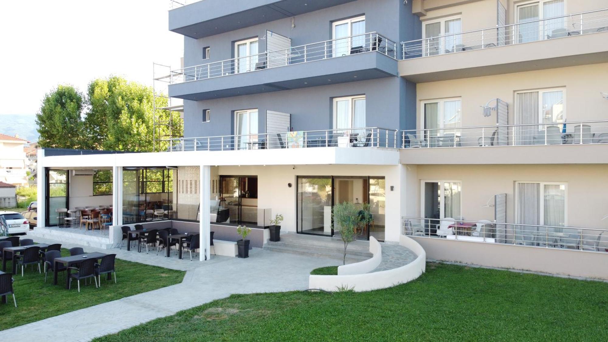 Aegean Blue Apartments & Suites Leptokarya  Exterior foto